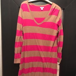 Thin sweater dress